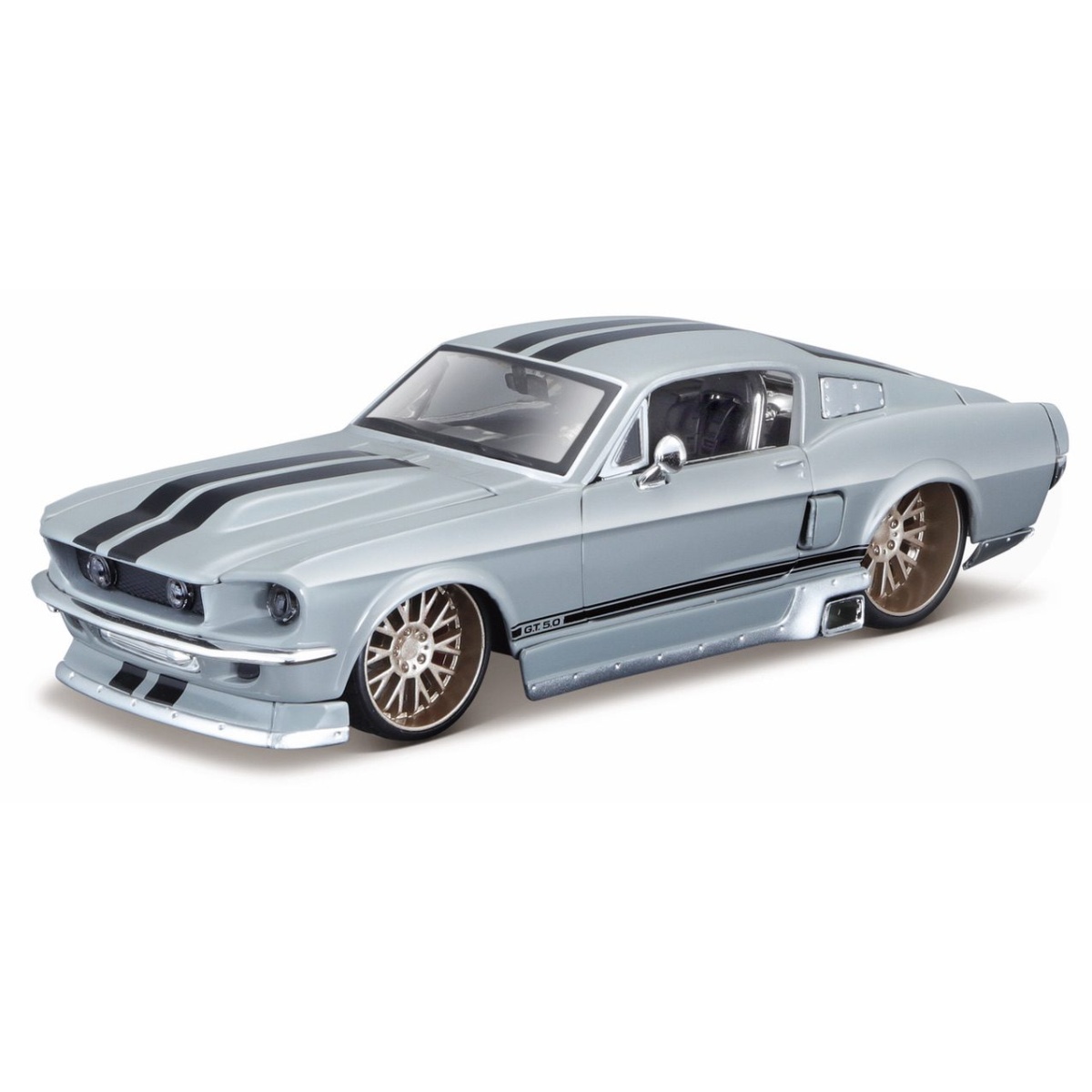 MAISTO 31094 DESIGN FORD MUSTANG GT1967 SZARY 1/24