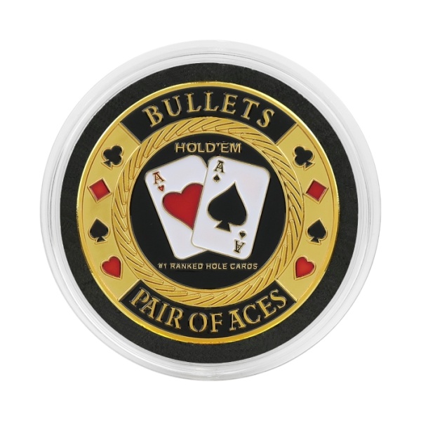EVERGREEN ŻETON BULLETS PAIR OF ACES