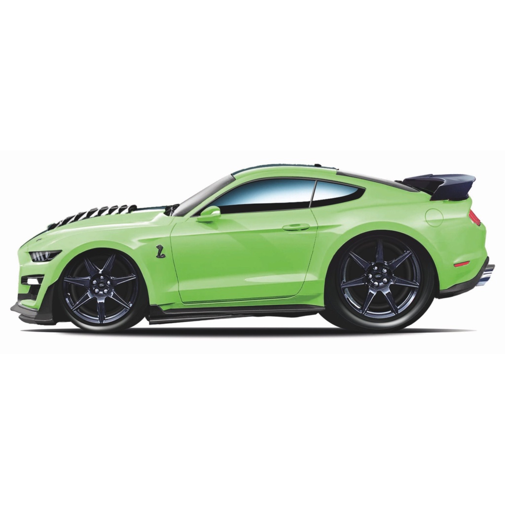 MAISTO 15526 MUSCLE 2020 MUSTANG SHELBY GT500 1/64