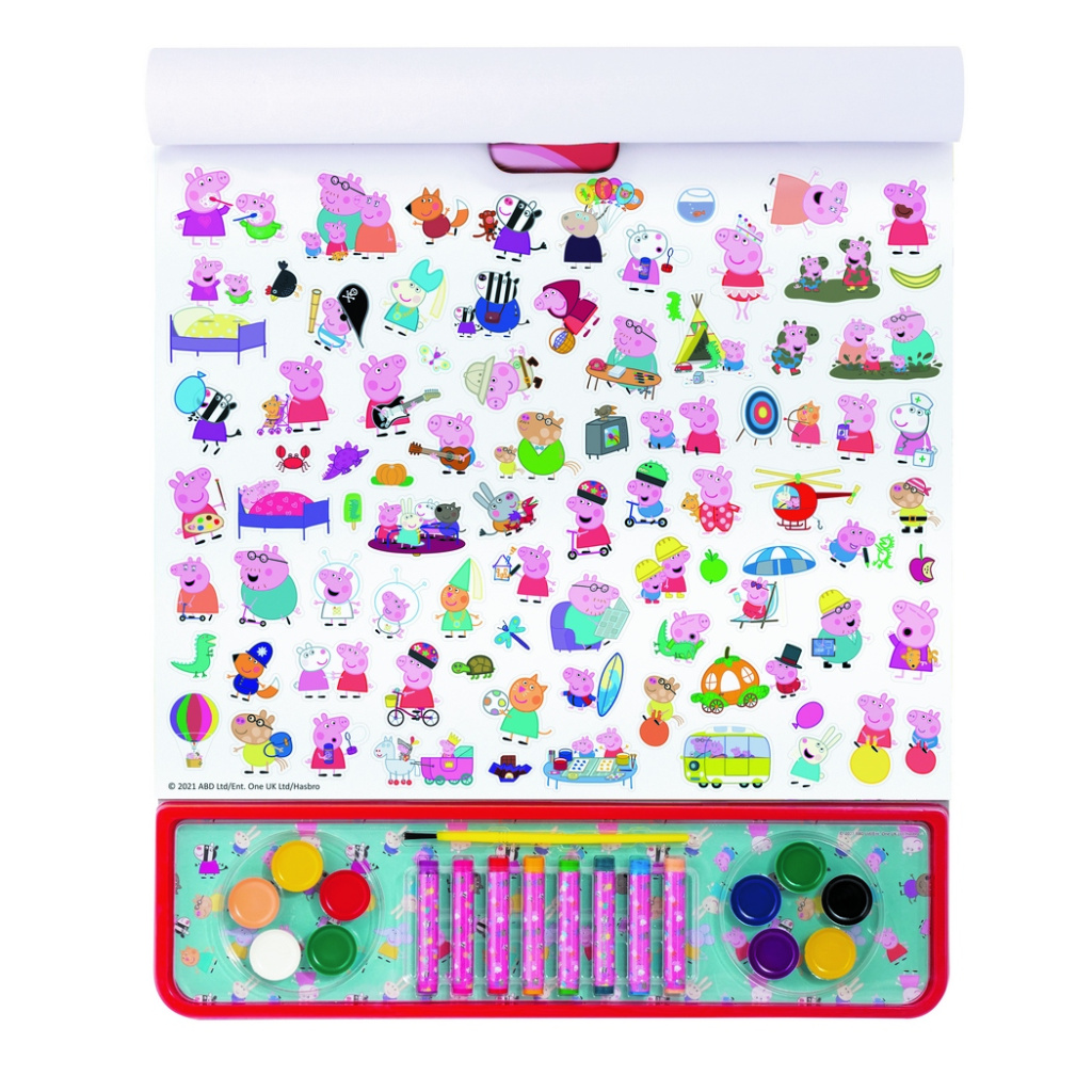 AS GIGABLOCK ZESTAW ARTYSTYCZNY 4W1 PEPPA