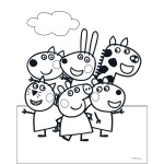 DIAKAKIS KOLOROWANKA Z NAKLEJKAMI PEPPA