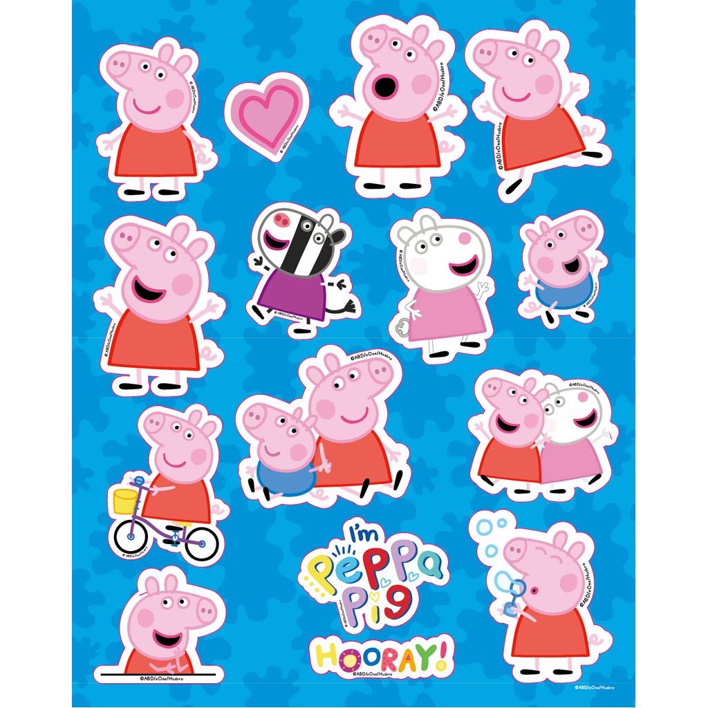 DIAKAKIS KOLOROWANKA Z NAKLEJKAMI PEPPA