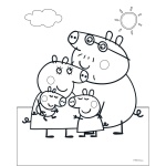 DIAKAKIS KOLOROWANKA Z NAKLEJKAMI PEPPA