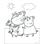 DIAKAKIS KOLOROWANKA Z NAKLEJKAMI PEPPA