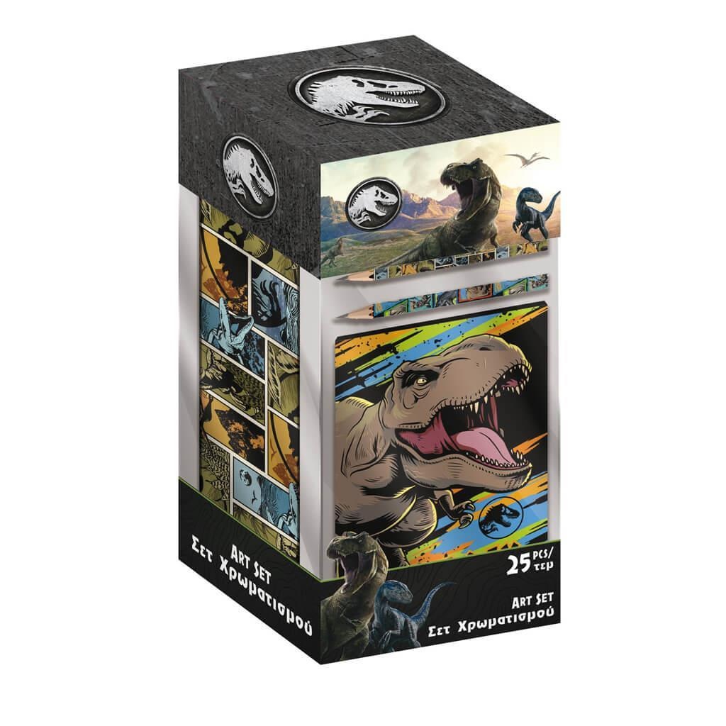 DIAKAKIS KOLOROWANKA Z PIÓRNIKIEM JURASSIC