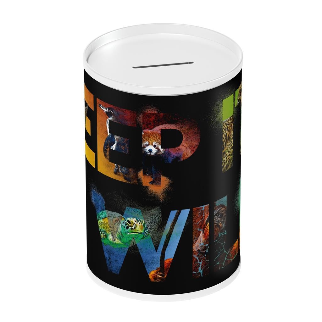 DIAKAKIS METALOWA SKARBONKA 10x15CM ANIMAL PLANET