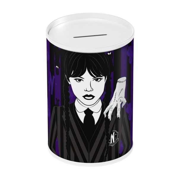 DIAKAKIS METALOWA SKARBONKA 10x15CM WEDNESDAY