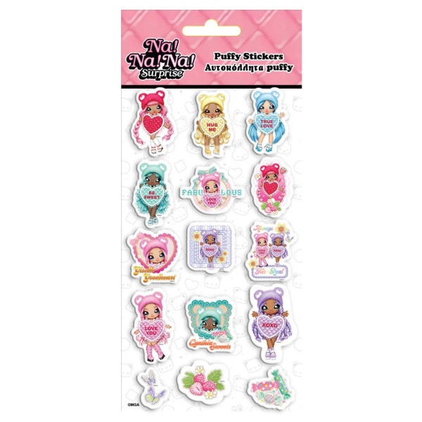 DIAKAKIS NAKLEJKI WYPUKŁE NANANA