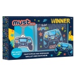 DIAKAKIS PORTFEL Z BRELOCZKIEM GAMER