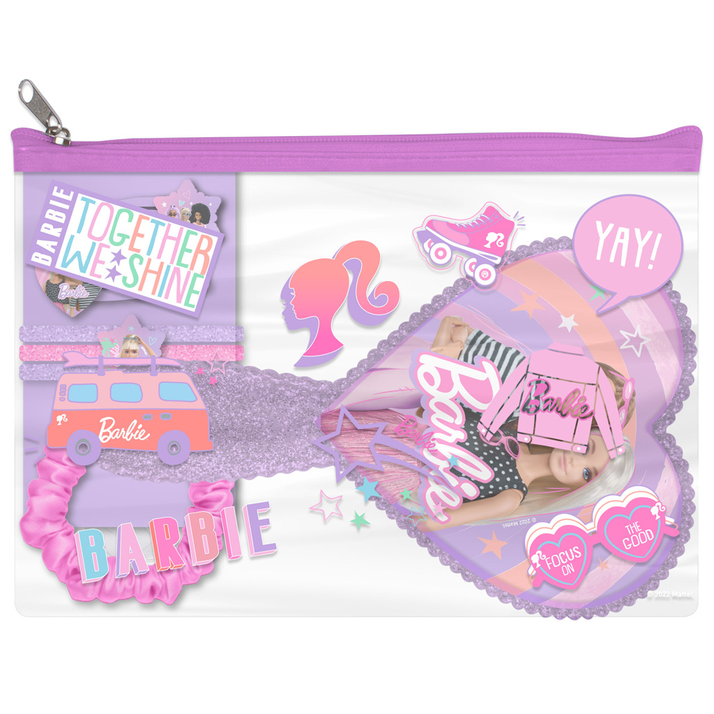 DIAKAKIS ZESTAW DO WŁOSÓW ZE SZCZOTKĄ BARBIE