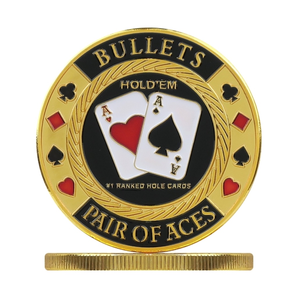 EVERGREEN ŻETON BULLETS PAIR OF ACES