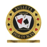 EVERGREEN ŻETON BULLETS PAIR OF ACES