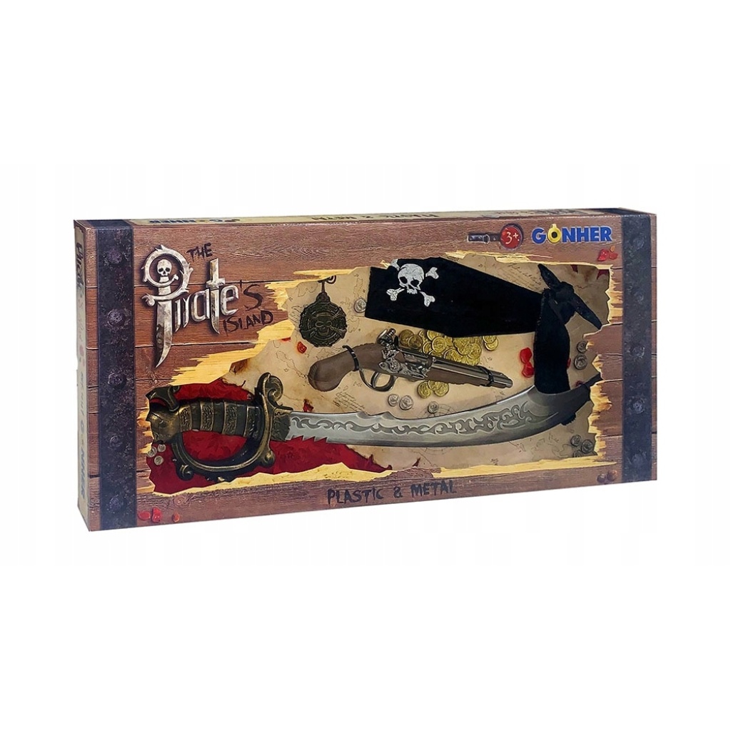 GONHER 441/0 ZESTAW PIRATA Z MACZETĄ