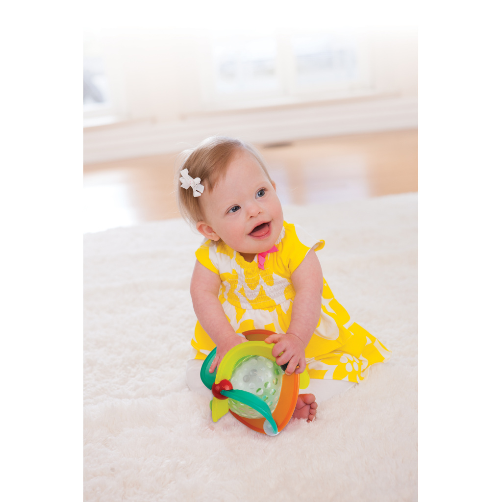 INFANTINO 306104 GUMOWA PIŁKA ŚWIATEŁKA + DŹWIĘK