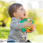 INFANTINO 306104 GUMOWA PIŁKA ŚWIATEŁKA + DŹWIĘK