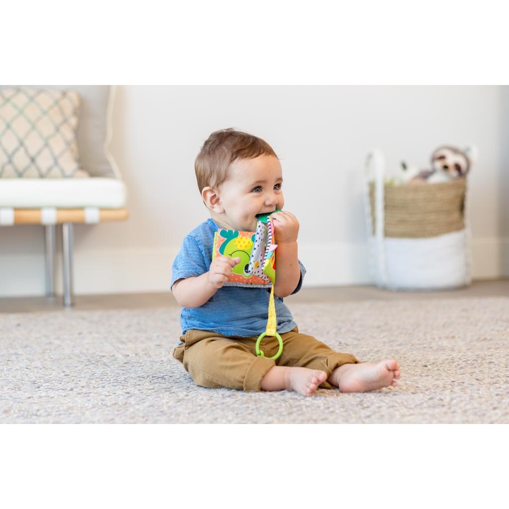 INFANTINO 5362N KSIĄŻECZKA PRZYWIESZKA Z GRYZACZ.