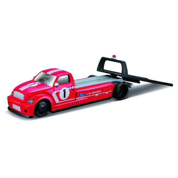MAISTO 15108 HOLOWNIK+2018 FORD GT HERITAGE CZERW.