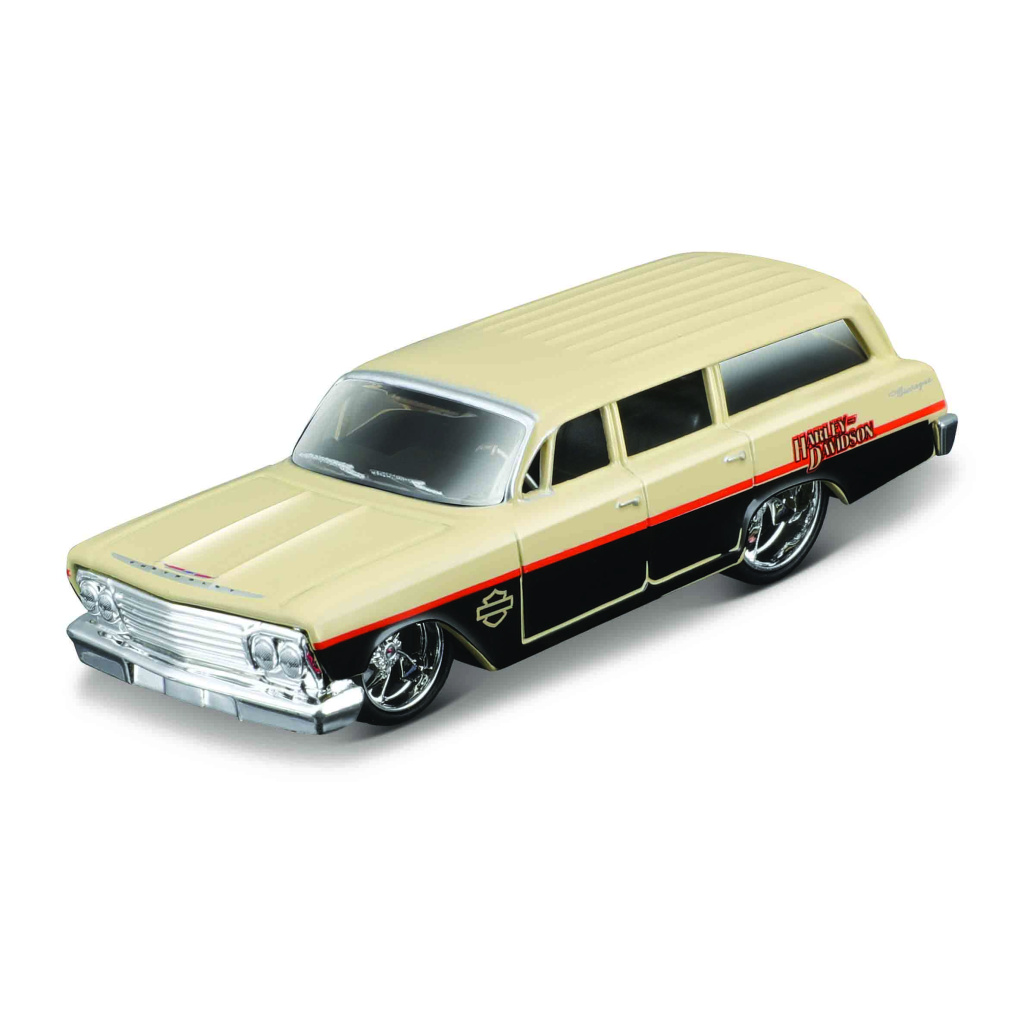 MAISTO 15380 HD CHEVROLET BISCAYNE WAGON 1962 1/64