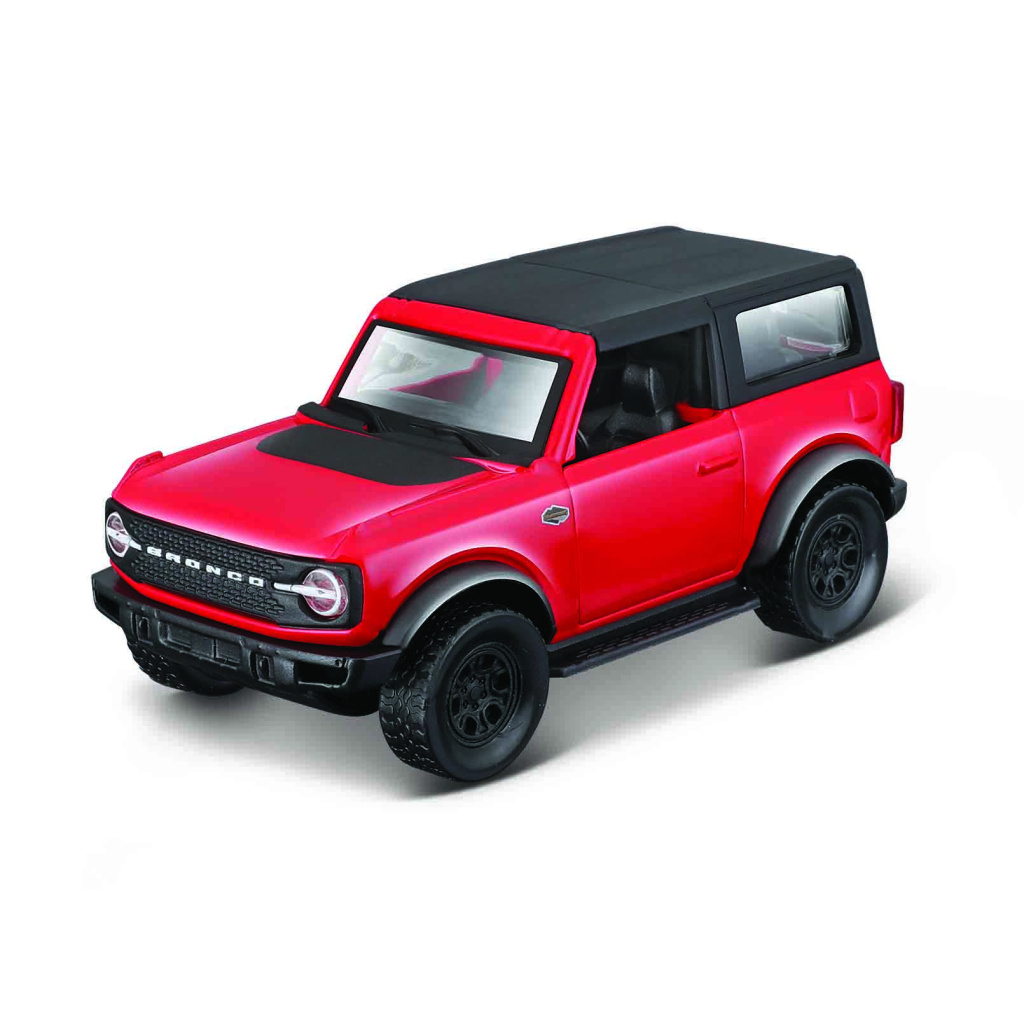 MAISTO 21001 PR FORD BRONCO WILDTRAK 2021 CZERW.