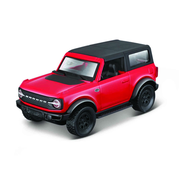 MAISTO 21001 PR FORD BRONCO WILDTRAK 2021 CZERW.