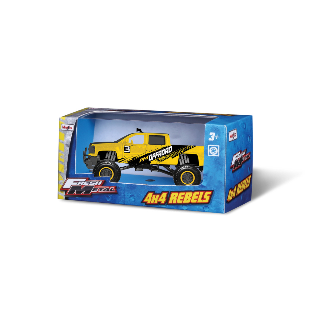 MAISTO 21205 FM REBELS 4X4 W PUDEŁKU MIX