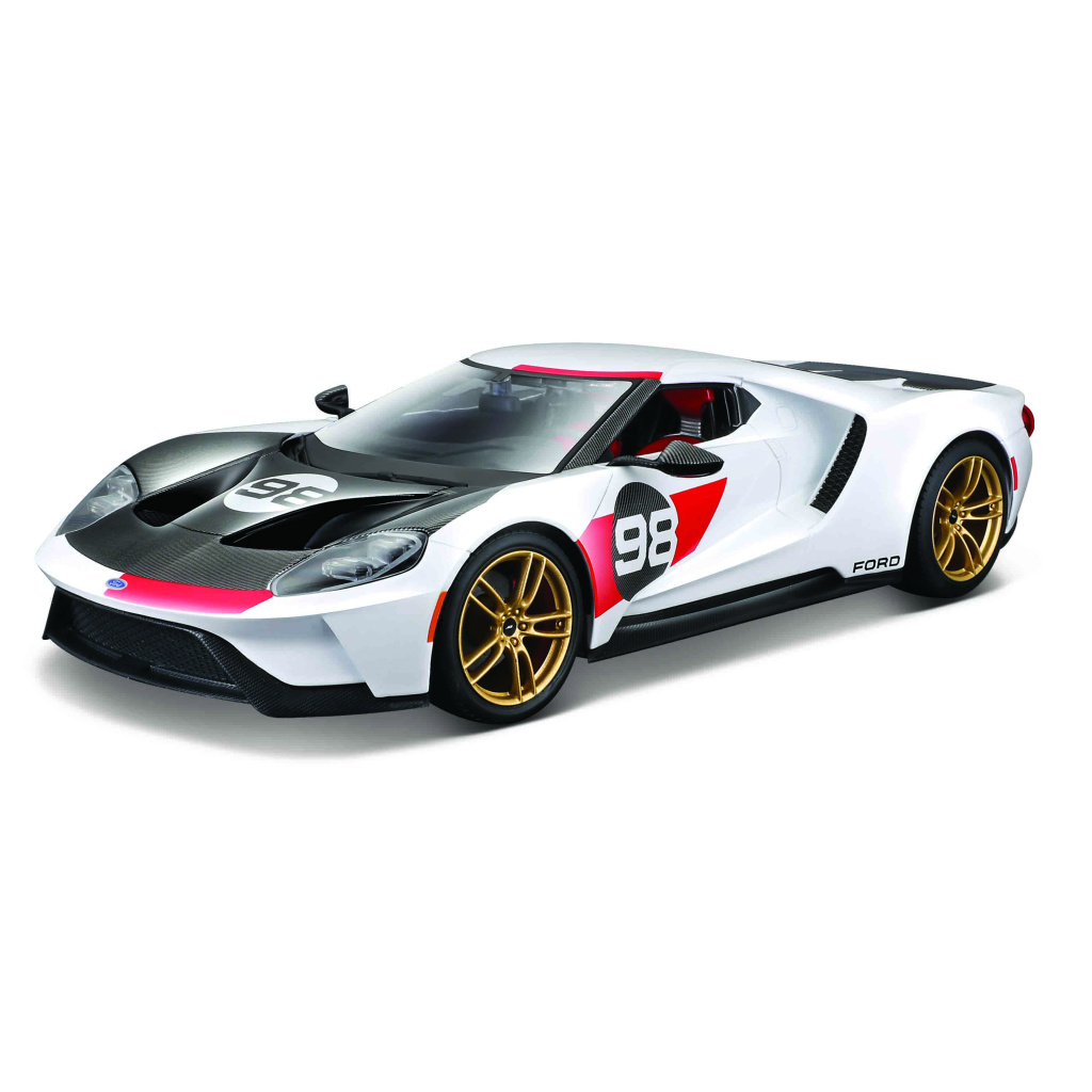 MAISTO 31390 2021 FORD GT HERIT.SERIES BIAŁY 1/18