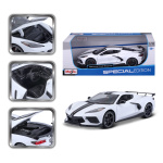 MAISTO 31455 2020 CHEV.CORVETTE STINGRAY BIAŁY1/18