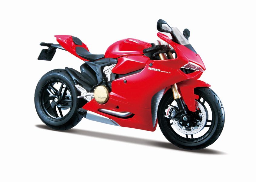 MAISTO 32704 DUCATI 1199 PANIGALE Z PODSTAWKĄ 1/12 MAISTO 32704 DUCATI 1199 PANIGALE Z PODSTAWKĄ 1/12