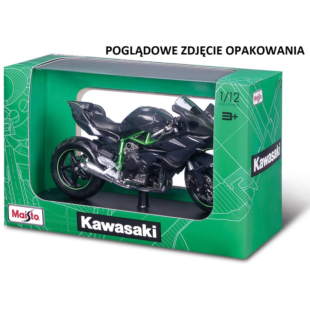 MAISTO 32707 KAWASAKI Z900RS Z PODSTAWKĄ 1/12
