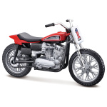 MAISTO 39360 HD 1972 XR750 RACING BIKE CZERW. 1/18