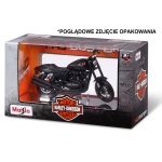 MAISTO 39360 HD 2015 STREET 750 CZARNY MAT 1/18