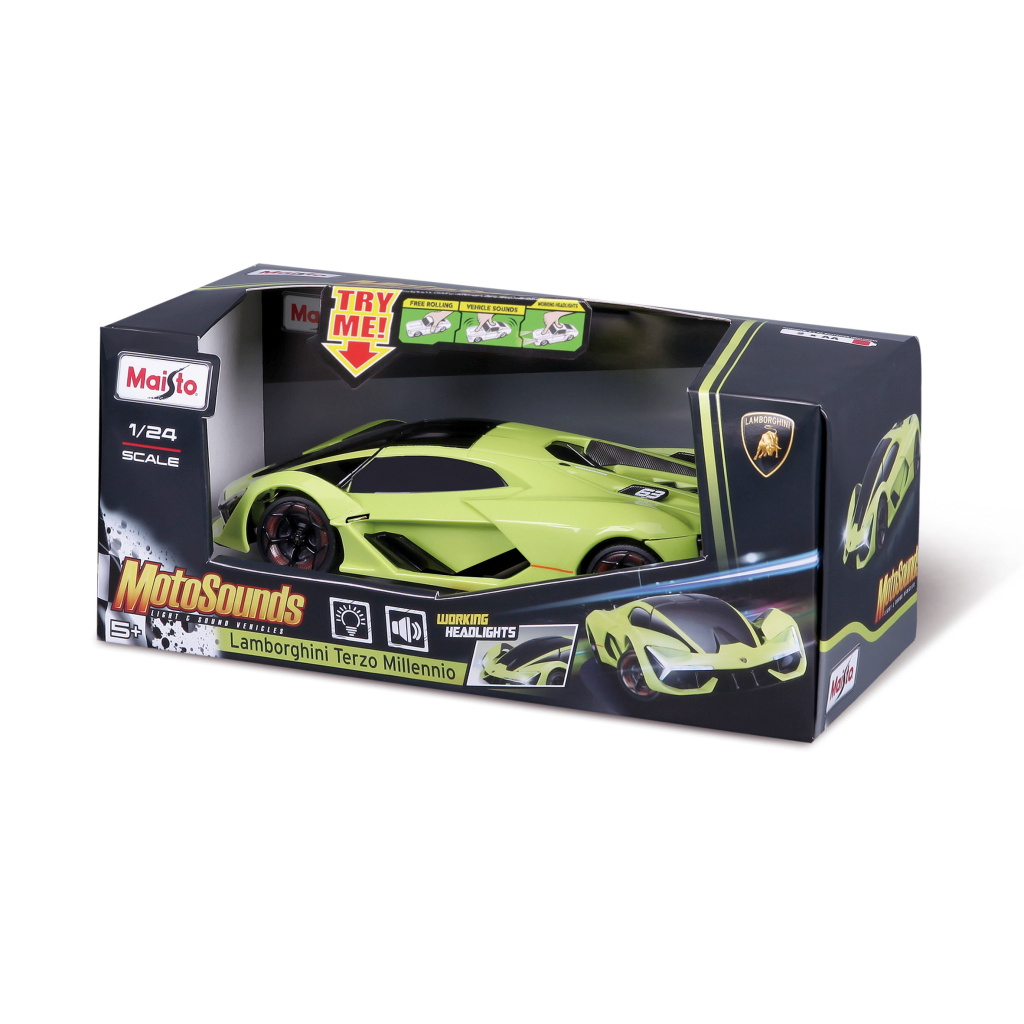 MAISTO 81729 LAMBORG.TERZO MIL.ŚWIATŁO+DŹWIĘK 1/24