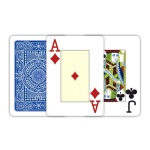MODIANO KARTY TEXAS POKER JUMBO INDEX PLASTIC NIEB