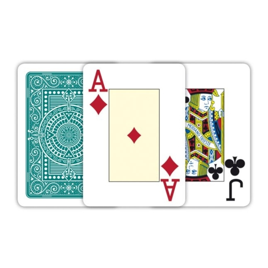 MODIANO KARTY TEXAS POKER JUMBO INDEX PLASTIC ZIEL