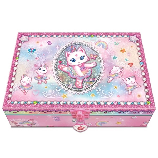 PECOWARE 176BK ZESTAW Z PAMIĘTNIKIEM KOT BALETNICA