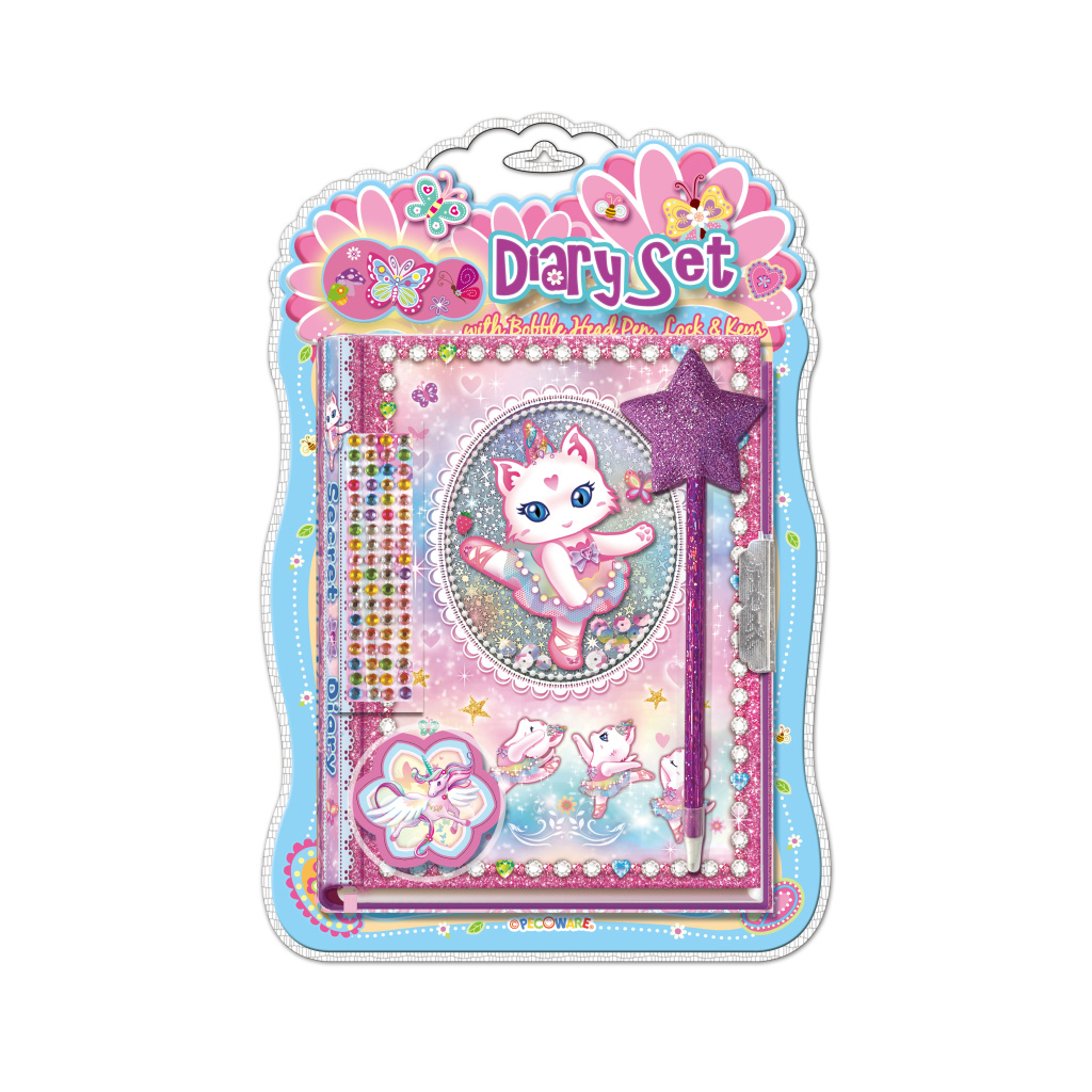 PECOWARE 531BK PAMIĘTNIK Z OZD.DŁUG.KOT BALETNICA