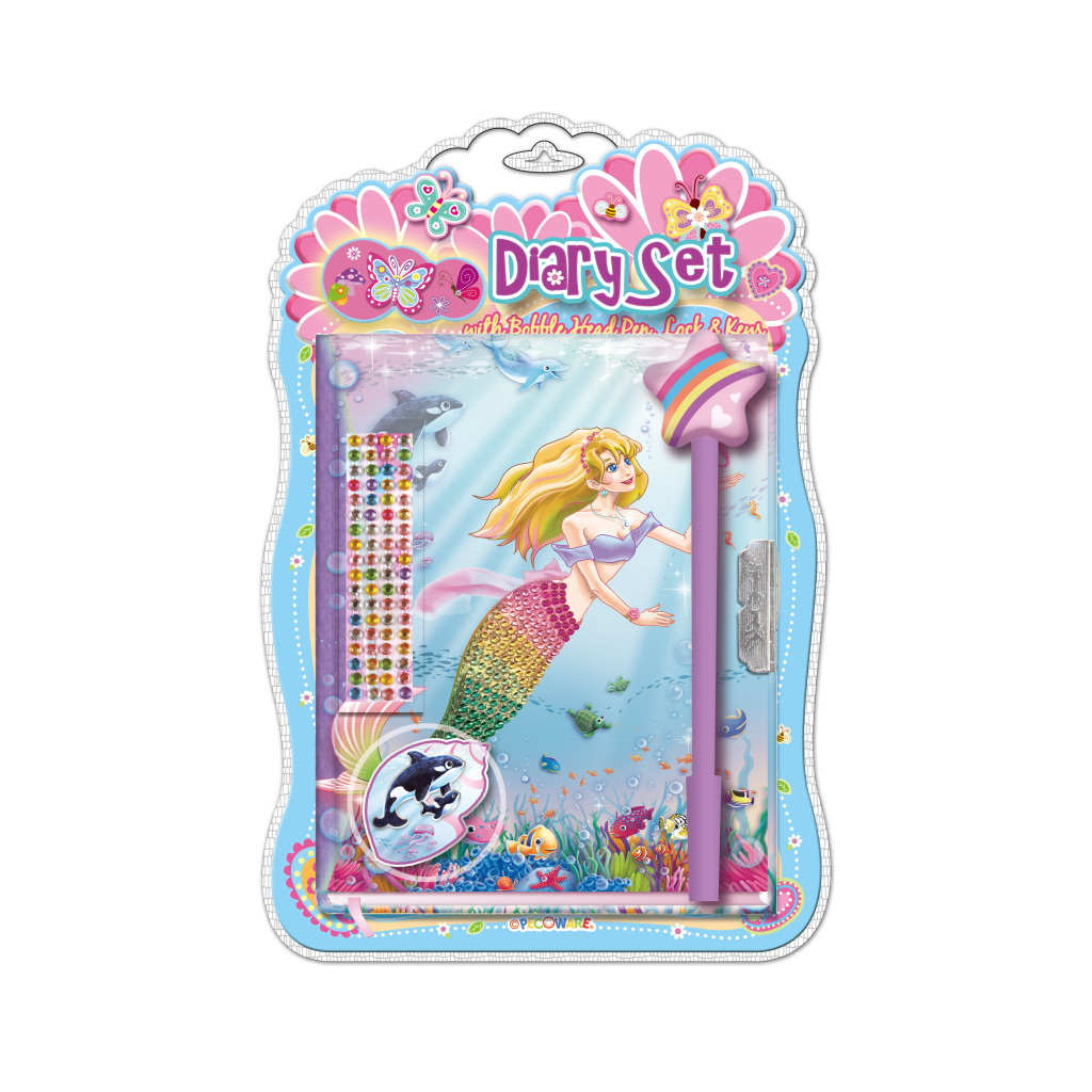 PECOWARE 531MD PAMIĘTNIK Z OZD.DŁUGOPISEM SYRENKA