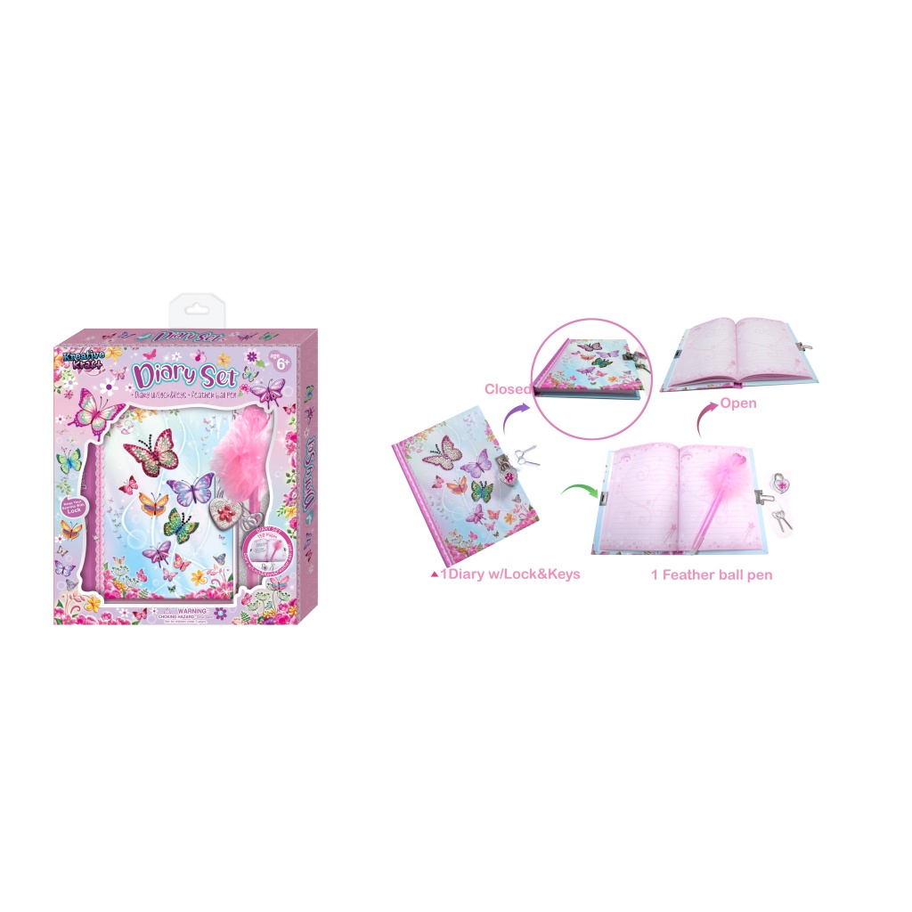 PECOWARE 531NBG PAMIĘTNIK W ZESTAWIE MOTYLKI 2