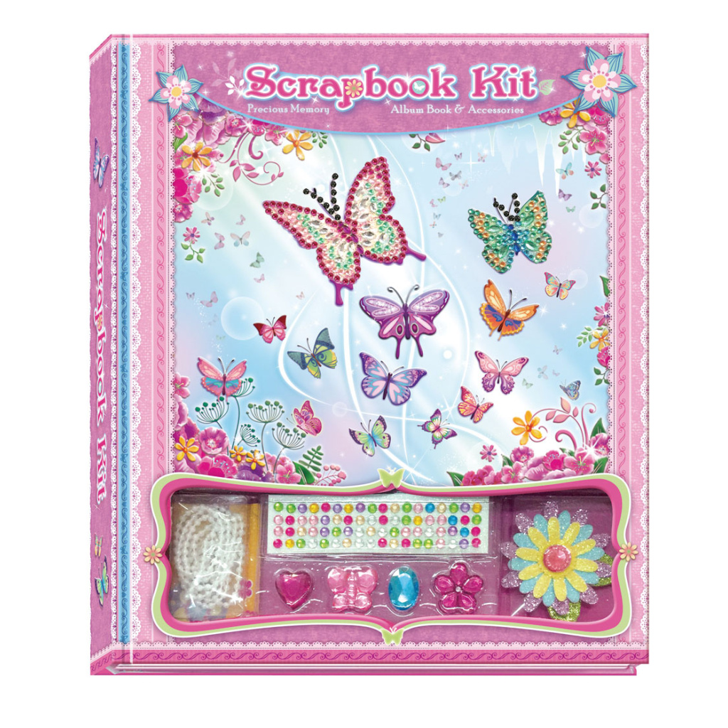 PECOWARE 558BG SCRAPBOOK MOTYLKI 2