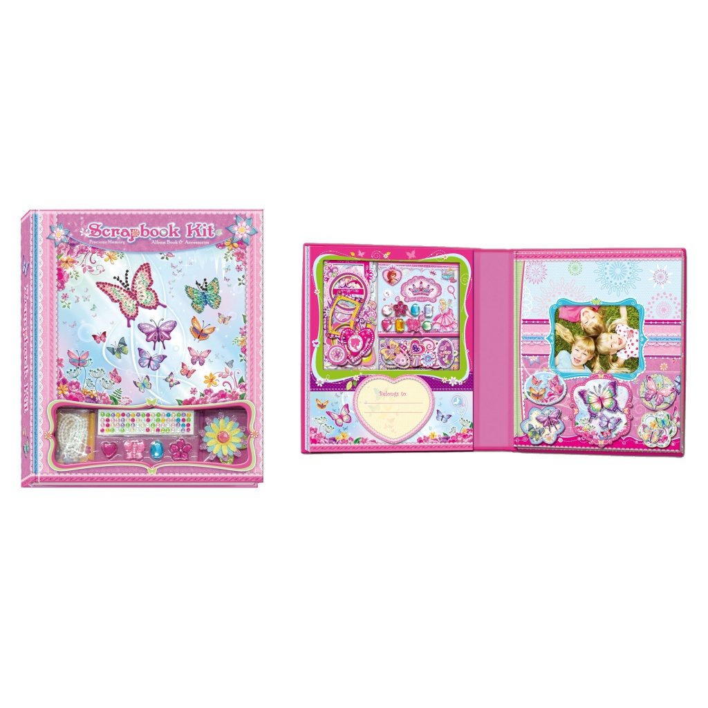 PECOWARE 558BG SCRAPBOOK MOTYLKI 2