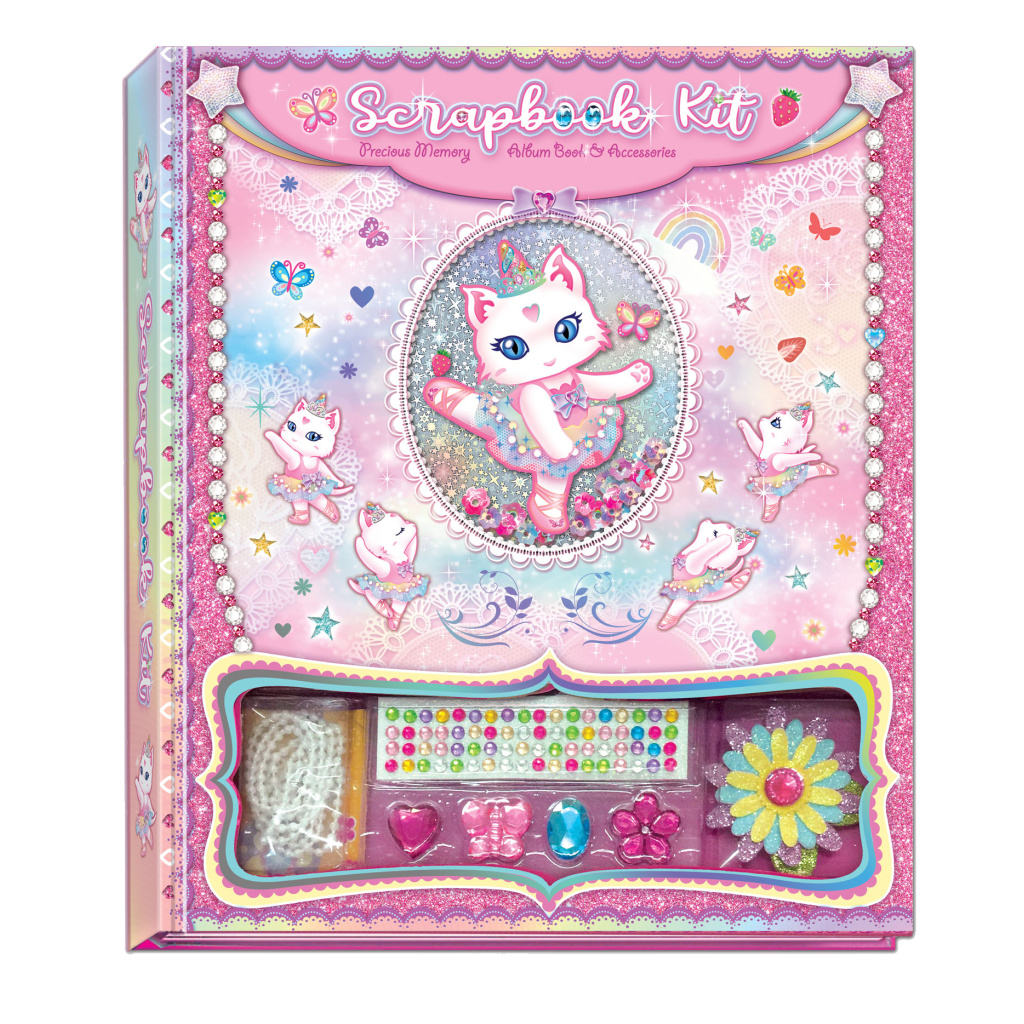 PECOWARE 558BK SCRAPBOOK KOT BALETNICA