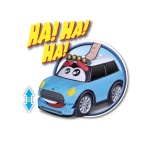 BBURAGO 81205 MINI COOPER ŚMIEJĄCE SIĘ AUTKO NIEB.