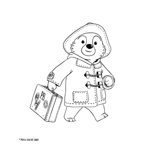 DIAKAKIS KOLOROWANKA Z NAKLEJKAMI MIŚ PADDINGTON