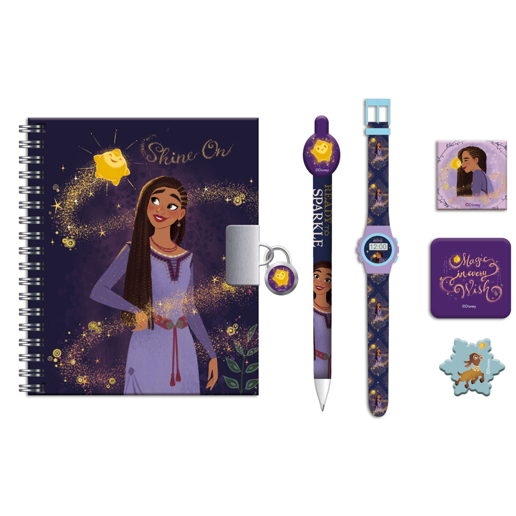 DIAKAKIS PAMIĘTNIK Z ZEGARKIEM WISH