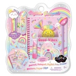 HOT FOCUS PAMIĘTNIK NA SPIRALI Z AKCESORIAMI TĘCZA