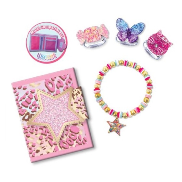 HOT FOCUS PORTFEL + AKCESORIA PANTERKA