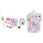 HOT FOCUS SŁUCHAWKI+KOŁOZESZYT+DŁUGOPIS MOTYLKI