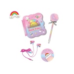 HOT FOCUS SŁUCHAWKI+KOŁOZESZYT+DŁUGOPIS SŁONECZKO