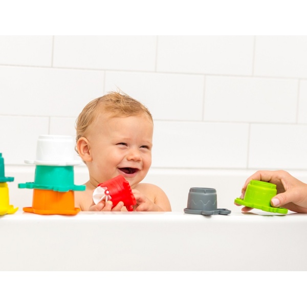 INFANTINO 305076 ZESTAW 4 ZABAWEK DO KĄPIELI