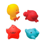 INFANTINO 305076 ZESTAW 4 ZABAWEK DO KĄPIELI